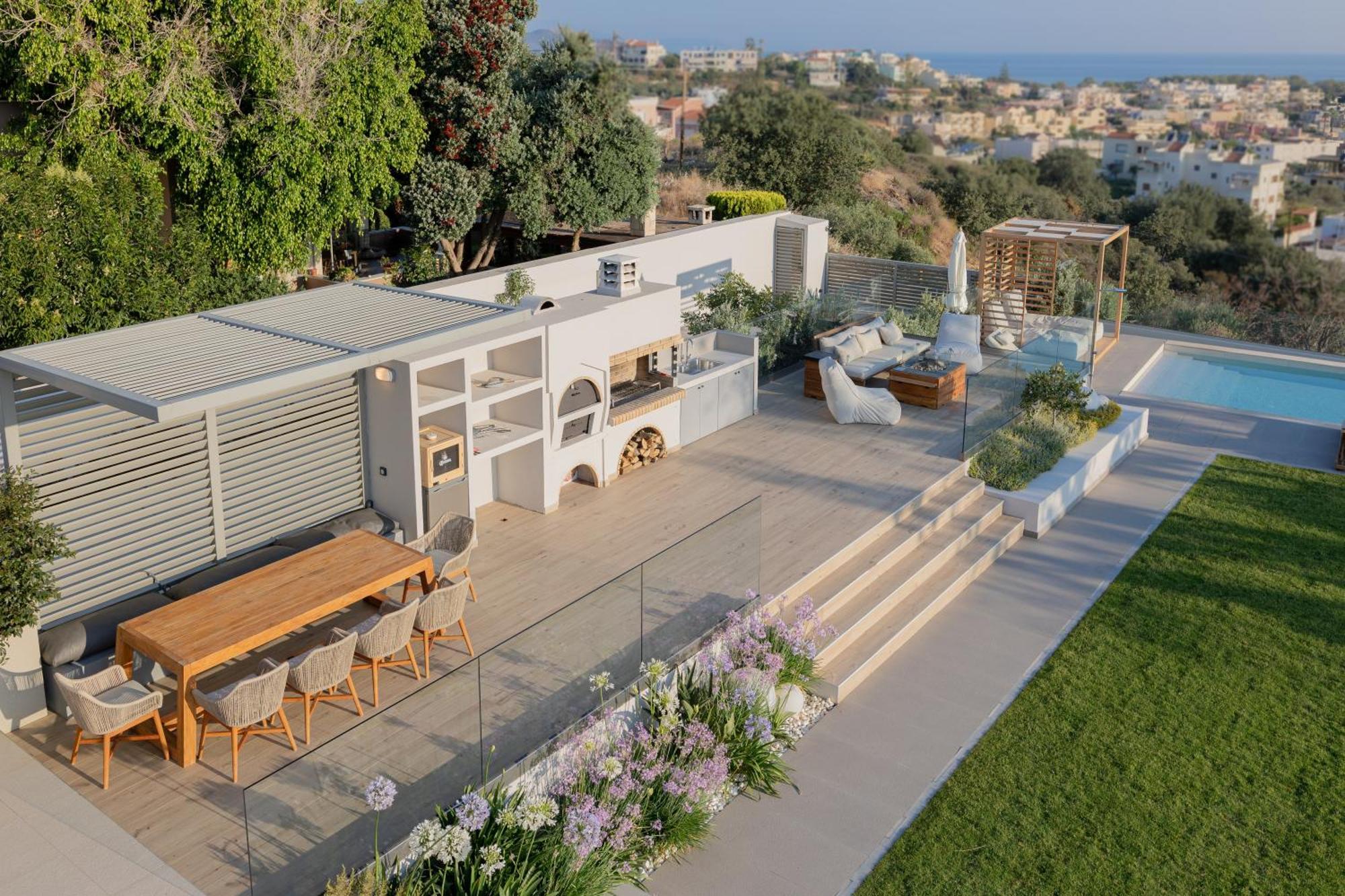 Centro Golden View Villa Ханья Экстерьер фото