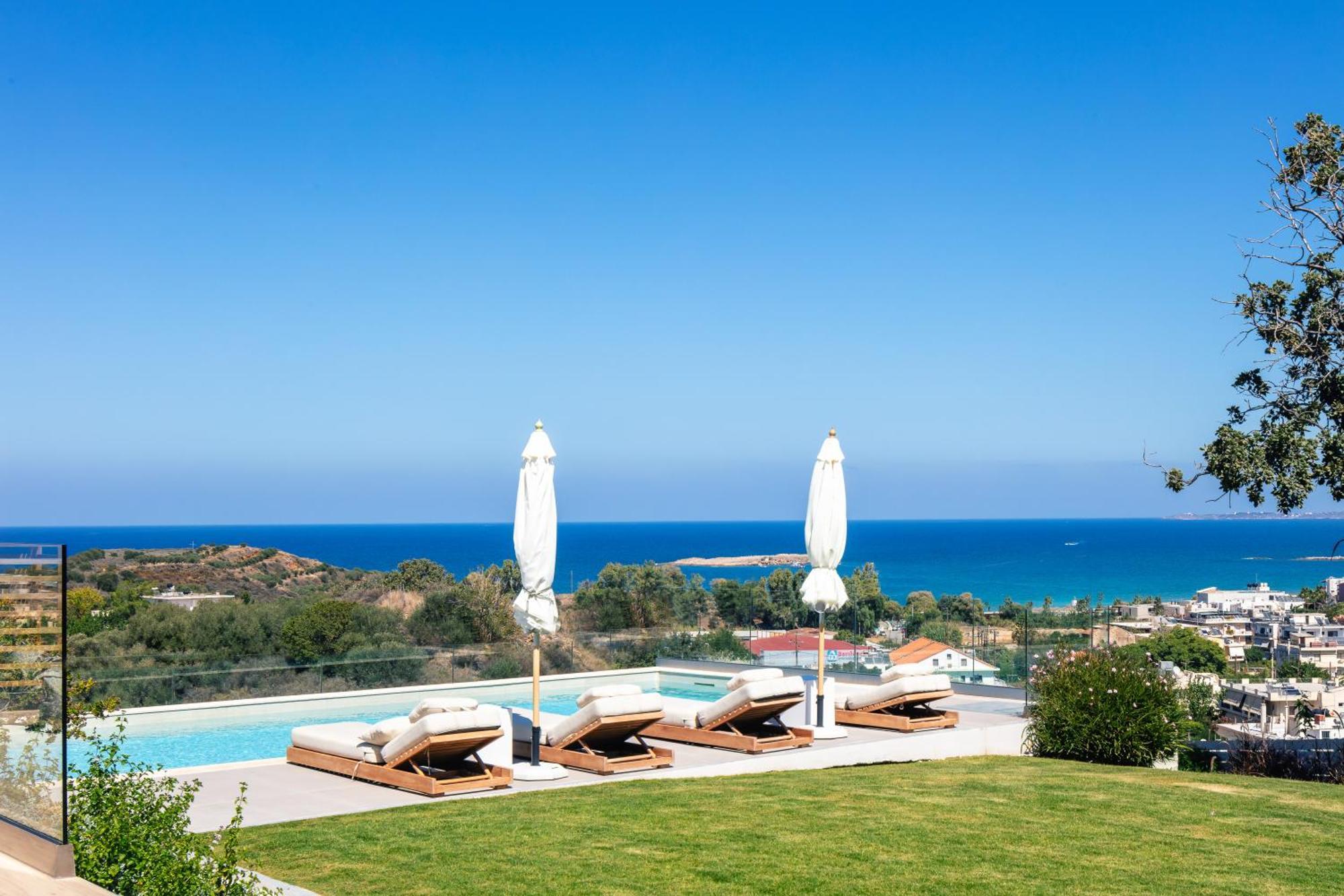 Centro Golden View Villa Ханья Экстерьер фото