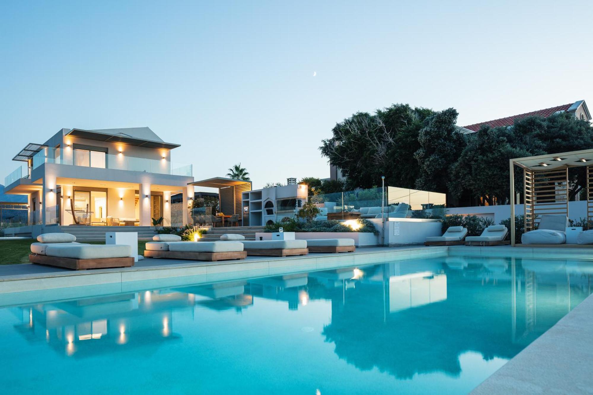 Centro Golden View Villa Ханья Экстерьер фото