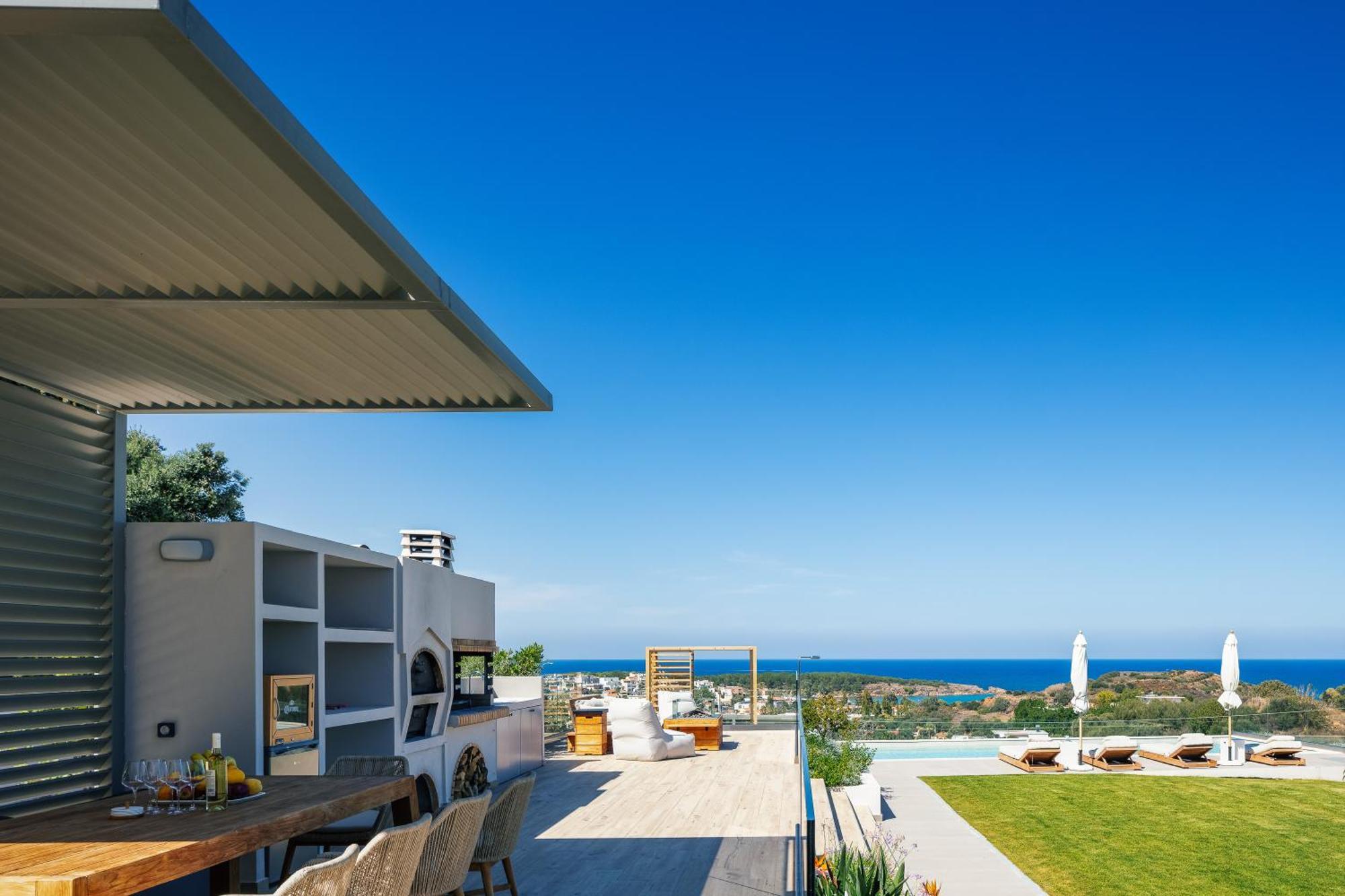 Centro Golden View Villa Ханья Экстерьер фото