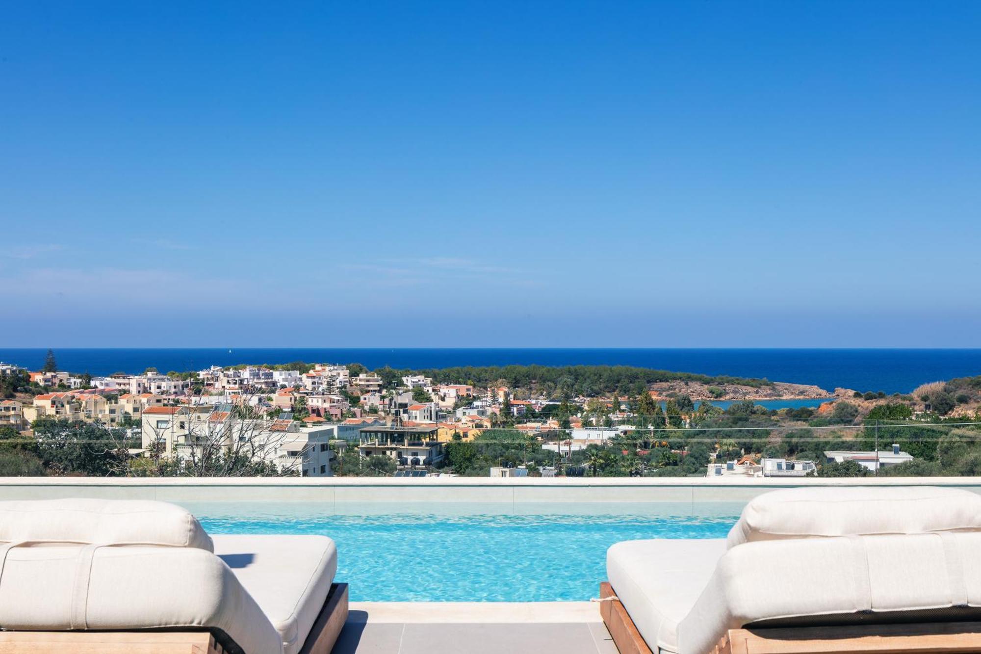 Centro Golden View Villa Ханья Экстерьер фото