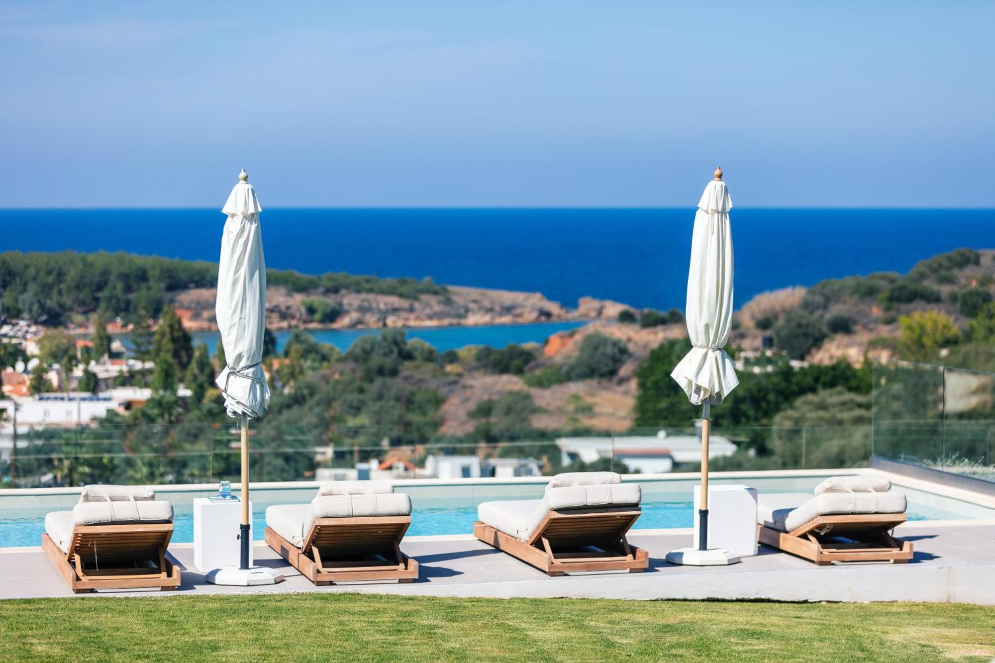 Centro Golden View Villa Ханья Экстерьер фото