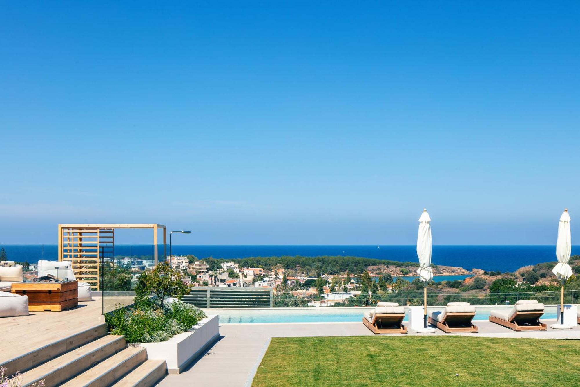 Centro Golden View Villa Ханья Экстерьер фото